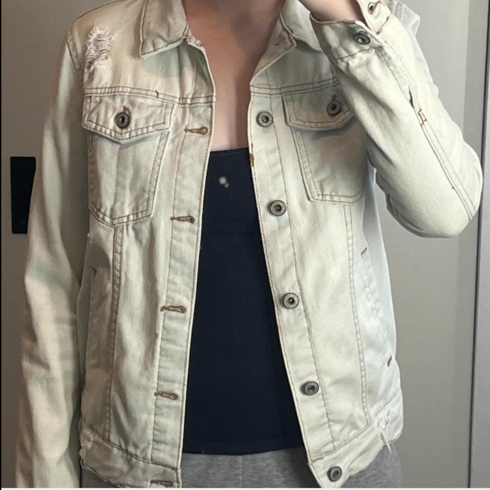 Art Class Light Wash Denim Jacket